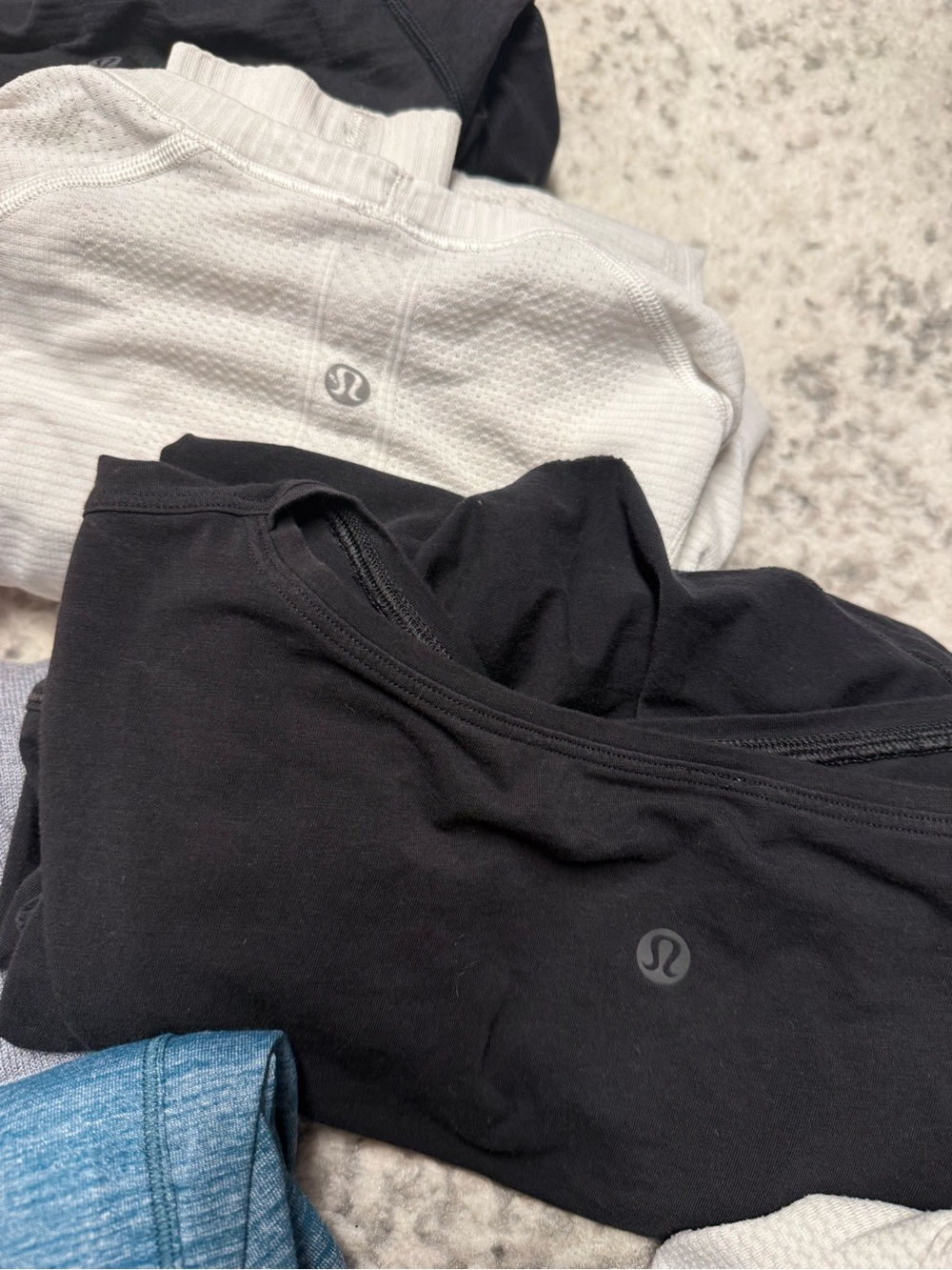 Lululemon Mixed Clothing Lot 11 Pieces Multiple Sizes Flawed Stains Pilling - Picture 6 of 15